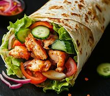 Тортилья с курицей