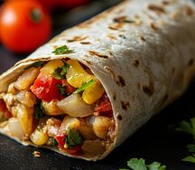 Тортилья с овощами