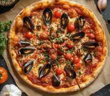 Пицца Мидии