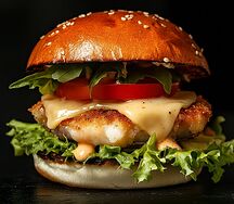 Бургер Острый Кракен