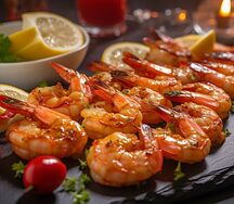 Креветки на шпажке