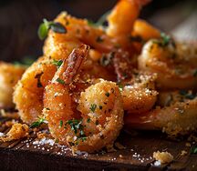 Хрустящие креветки