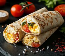 Тортилья с омлетом