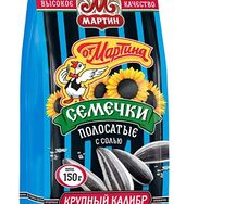 Семечки от Мартина полосатые с солью