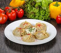 Манты с говядиной