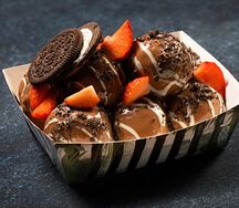 Пончики комбо Клубника-Oreo