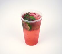 Лимонад Мохито малиновый