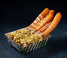 Чуррос Заварной крем и фисташка