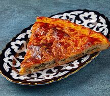 Пирог Осетинский с сыром и зеленью