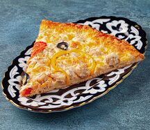 Пицца с курицей