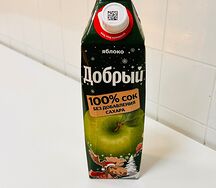 Сок Добрый яблочный вкус