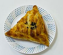 Самса куриная слоёное тесто