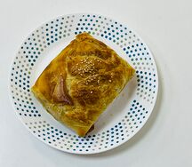 Самса из говядины слоёное тесто