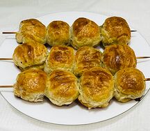 Минни самса слоёное тесто