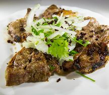 Шашлык из бараньей мякоти