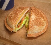 Сэндвич ветчина и сыр