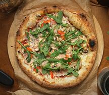 Ветчина и грибы