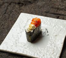 С лососем и сливочным сыром