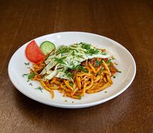 Жареный лагман