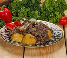 Казан-кебаб из баранины