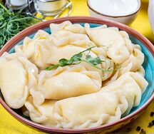 Вареники с картофелем