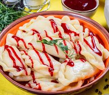 Вареники с вишней