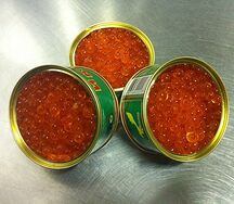 Икра кижуча железная банка