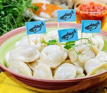 Пельмени с треской