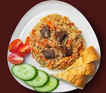 Узбекский плов с говядиной
