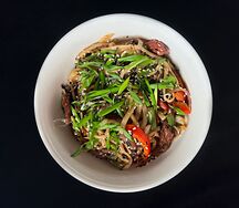 Лапша с говядиной