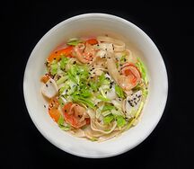 Лапша с морепродуктами