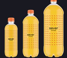 Напиток сильногазированный Sever со вкусом апельсина