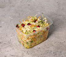 Салат из молодой капусты с гранатом