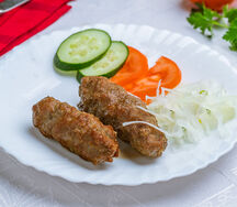 Люля-кебаб на углях