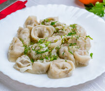 Пельмени с говядиной и бараниной по домашнему