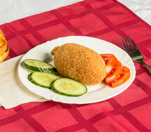 Котлета по-киевски с гарниром