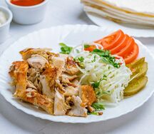 Шаурма от Шефа на тарелке