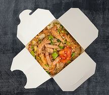 Жареный рис с индейкой