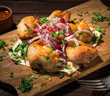 Шашлык из куриного бедра