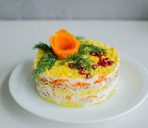 Салат мимоза