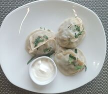Манты с говядиной