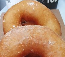 Пончики с сахарной пудрой