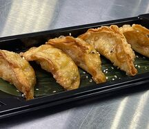 Жареные пельмешки Гедза с креветками