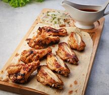 Шашлык из куриных крылышек