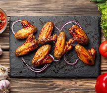 Шашлык из куриных крылышек