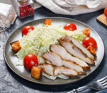 Цезарь с курицей