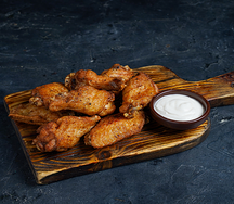 Крылышки гриль