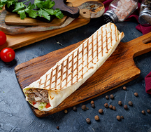 В пите Донер с говядиной