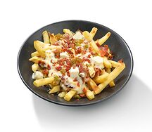 Прокаченный картофель с беконом