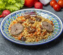 Плов ташкентский с кониной